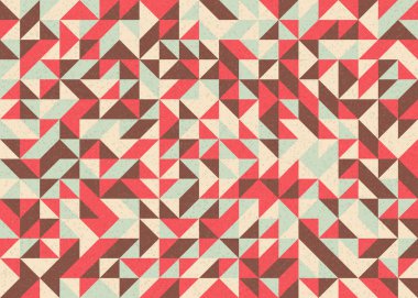 soyut geometrik model vektör çizimi