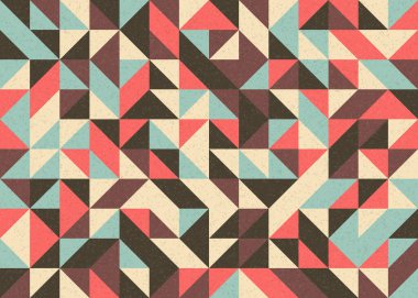 soyut geometrik model vektör çizimi