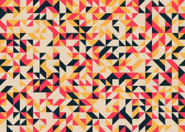 soyut geometrik model vektör çizimi