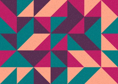 soyut geometrik model vektör çizimi