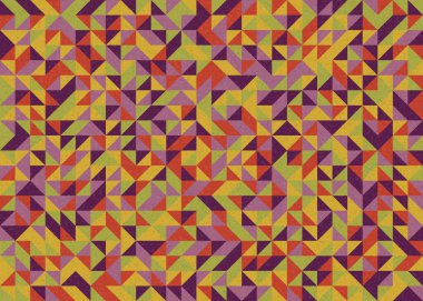 soyut geometrik model vektör çizimi