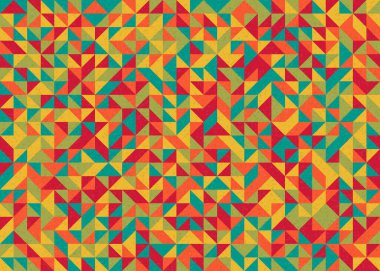 soyut geometrik model vektör çizimi