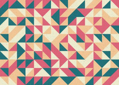 soyut geometrik model vektör çizimi