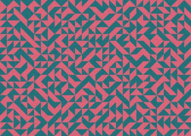 soyut geometrik model vektör çizimi