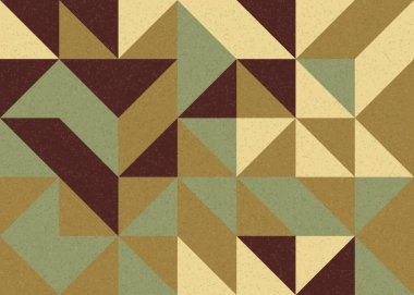 soyut geometrik model vektör çizimi