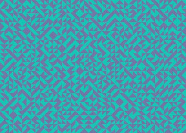 soyut geometrik model vektör çizimi