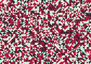 soyut geometrik model vektör çizimi