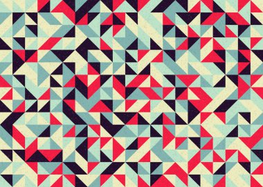 soyut geometrik model vektör çizimi