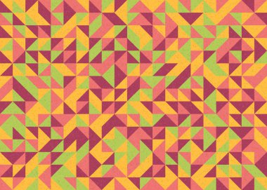 soyut geometrik model vektör çizimi