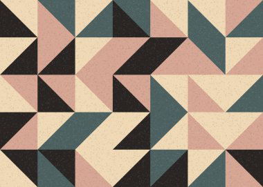 soyut geometrik model vektör çizimi