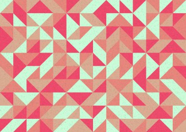 soyut geometrik model vektör çizimi