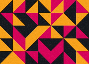 soyut geometrik model vektör çizimi