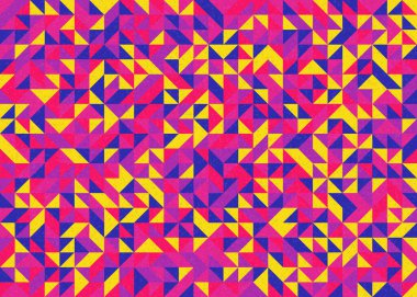 soyut geometrik model vektör çizimi