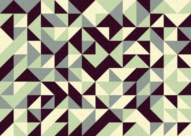 soyut geometrik model vektör çizimi