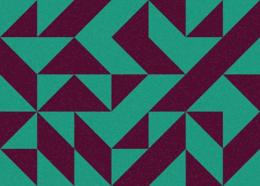 soyut geometrik model vektör çizimi