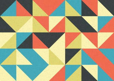 soyut geometrik model vektör çizimi