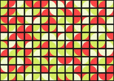 soyut geometrik model vektör çizimi