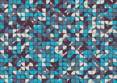 soyut geometrik model vektör çizimi