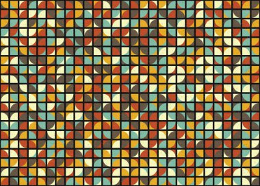 soyut geometrik model vektör çizimi