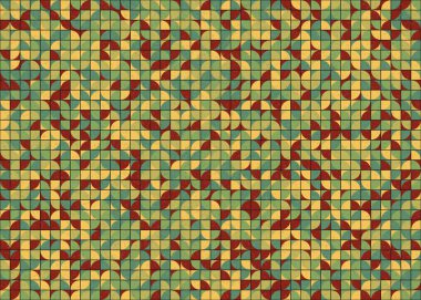 soyut geometrik model vektör çizimi