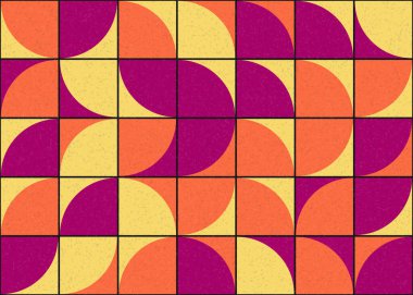 soyut geometrik model vektör çizimi