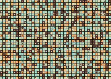 soyut geometrik model vektör çizimi