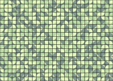 soyut geometrik model vektör çizimi