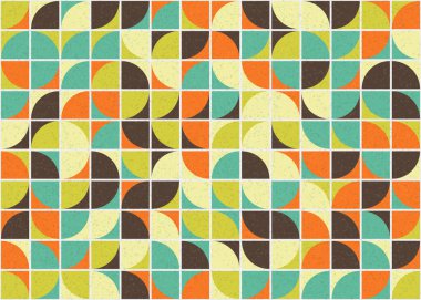 soyut geometrik model vektör çizimi