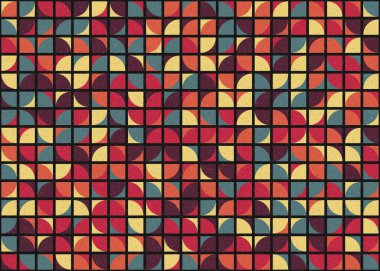 soyut geometrik model vektör çizimi