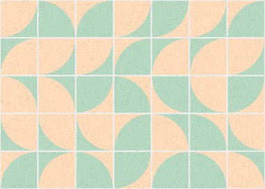 soyut geometrik model vektör çizimi