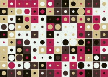 soyut geometrik model vektör çizimi