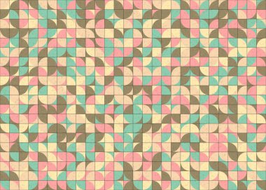 soyut geometrik model vektör çizimi