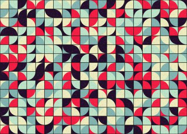 soyut geometrik model vektör çizimi