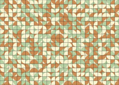 soyut geometrik model vektör çizimi