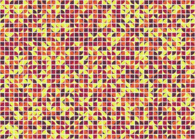 soyut geometrik model vektör çizimi