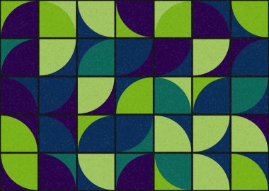 soyut geometrik model vektör çizimi