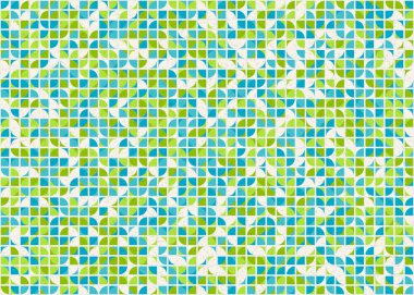 soyut geometrik model vektör çizimi