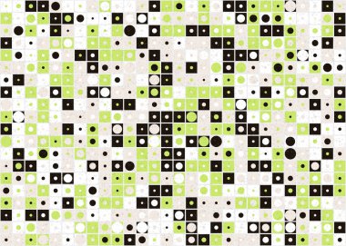 soyut geometrik model vektör çizimi