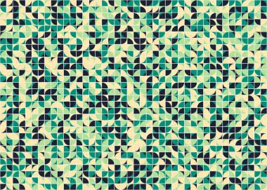 soyut geometrik model vektör çizimi