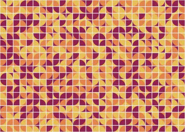 soyut geometrik model vektör çizimi