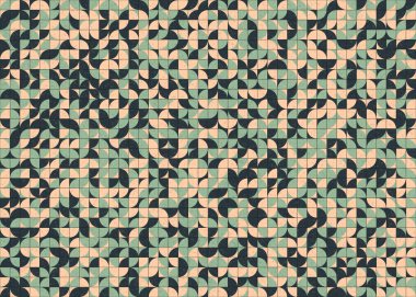 soyut geometrik model vektör çizimi