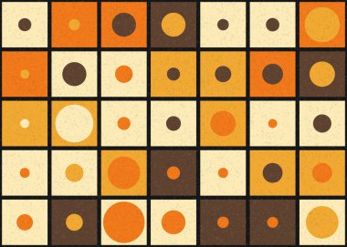 soyut geometrik model vektör çizimi