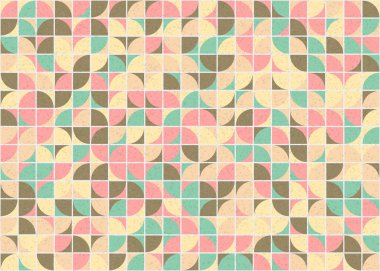 soyut geometrik model vektör çizimi