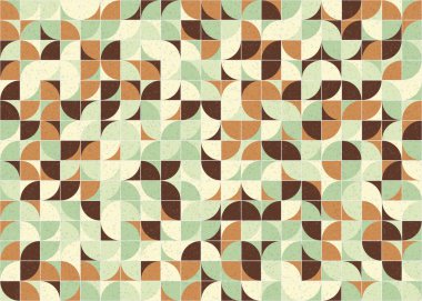 soyut geometrik model vektör çizimi