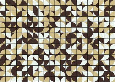 soyut geometrik model vektör çizimi