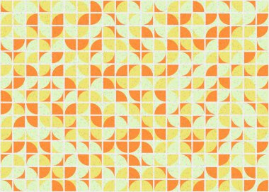 soyut geometrik model vektör çizimi