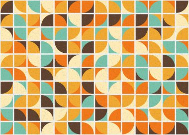 soyut geometrik model vektör çizimi