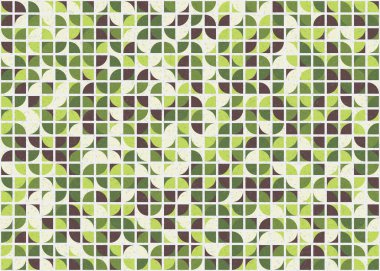 soyut geometrik model vektör çizimi