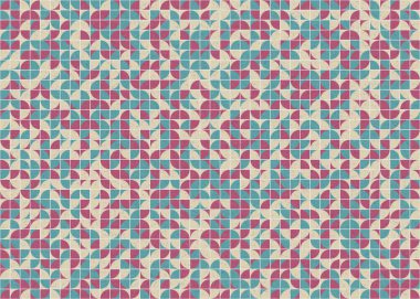 soyut geometrik model vektör çizimi