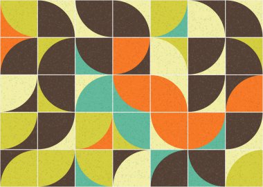 soyut geometrik model vektör çizimi